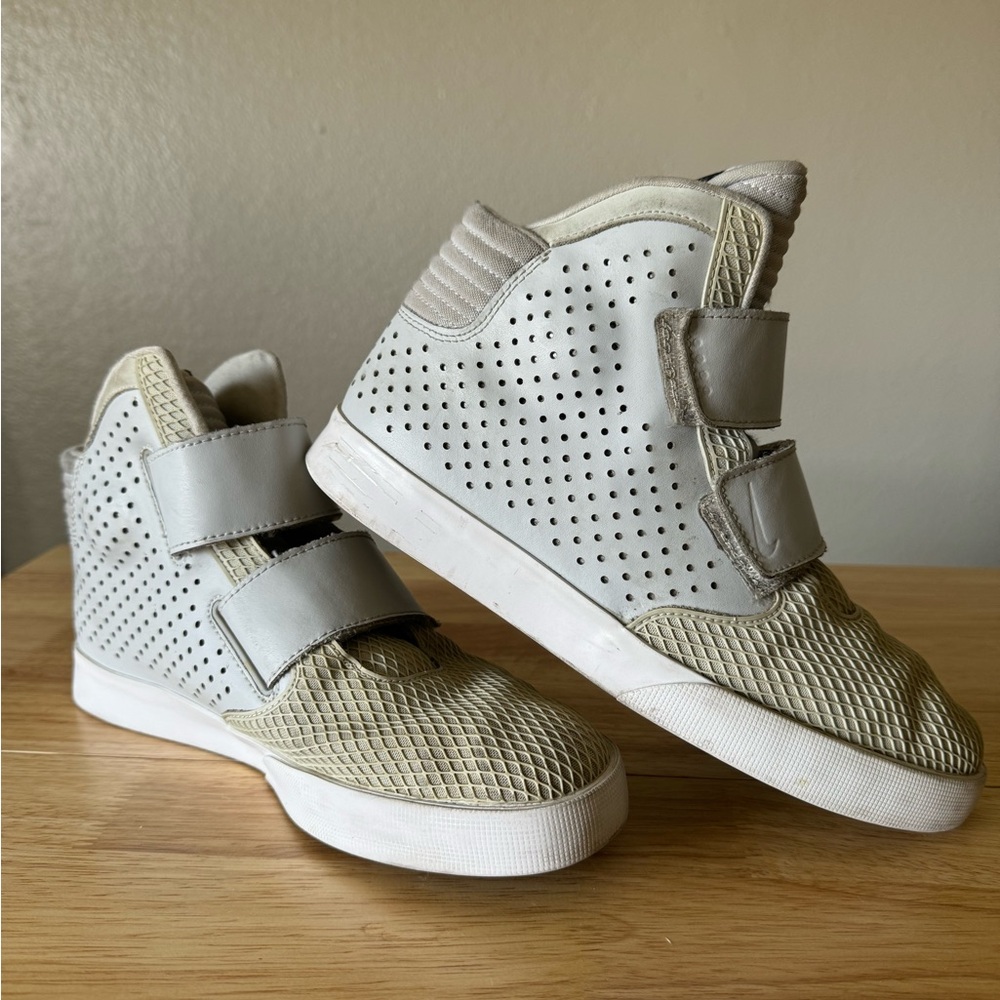 Nike Flystepper 2k3 PRM 'Pure Platinum' 677473-004 high tops